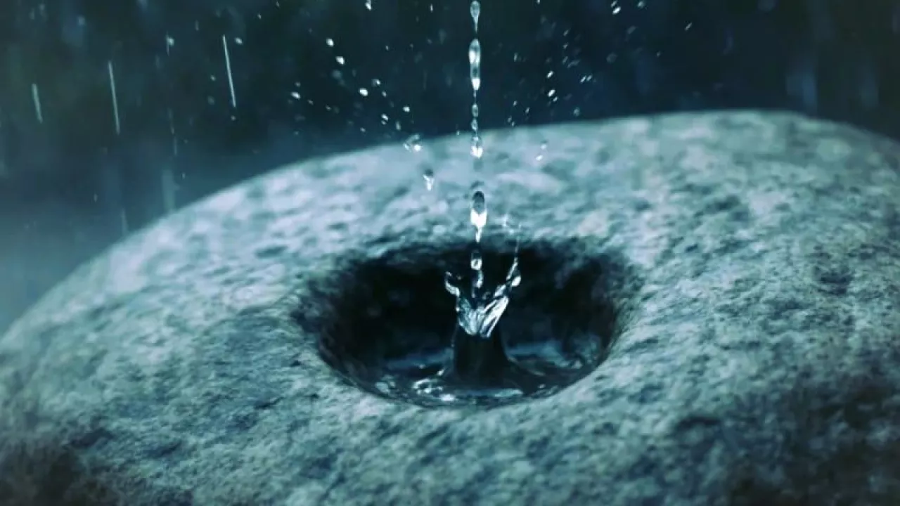 Water en steen